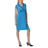 Merona® Maternity Short Sleeve Ruffle neck Dress Blue 41BxluQRyuL. SL160 Merona® Maternity Short Sleeve Ruffle neck Dress Blue