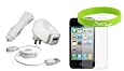 CrazyOnDigital Combo Pack for Apple iPhone 4G