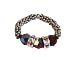 Silver Garnet Stretch Ring
