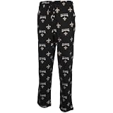 NFL Men's New Orleans Saints Supreme Knit Pants (Black, Medium)