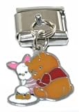 Cute Winnie the Pooh & Piglet Italian Charm