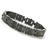 Stainless Steel 8.5" Invicta Elements Screw Link Bracelet
