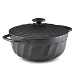 Paula Deen 3.5 Quart Cast Iron Covered Round Casserole