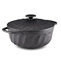 Paula Deen 3.5 Quart Cast Iron Covered Round Casserole