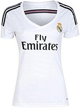 Women's Home Stadium Soccer Jersey Football Shirts (Small, (#10CC023)-Real Madrid CF)