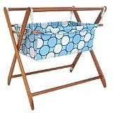 Tag Blue Gentle Motions Cariboo Bassinet Bedding