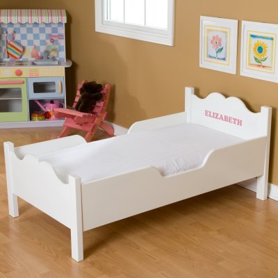 Little Colorado Personalized Scalloped Toddler Bed - LC052