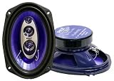 Pyle PL6984BL 6-Inchx 9-Inch 400 Watt Four-Way Speakers (Pair)