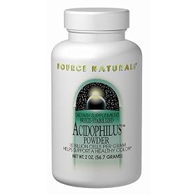 Health Genesis - Source Naturals - Acidophilus 300mg Freeze-Dried - 120 caps