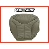 00 01 02 GMC Yukon XL Sierra Grey Leather Seat Cover LH bottom by The Seat Shop