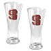 North Carolina State Wolfpack NCAA 2pc Pilsner Set by Great American Products