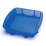 Lekue Silicone 8-by-8-by-2-1/2-Inch Brownie/Cake Pan Square