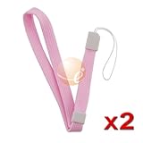 2 x Pink Wrist Strap for Nintendo Wii Remote Control / Controller