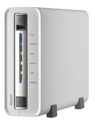 QNAP-1TB QNAP TS-110 Turbo All-in-one NAS Server with iSCSI-QNAP