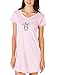 Rene Rofe Embroidered Design V-Neck Night Shirt