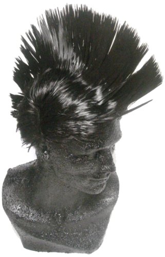 WeGlow International Black Mohawk Wig (Pack Of 2)