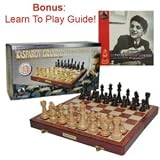 Kasparov Grandmaster Chess Set- Spruce-Tek (TM) Chess Pieces