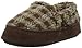ACORN Kid's Colby Gore Moc  Slipper(Infant-Toddler-Little Kid-Big Kid),Brown Check,8-9 M US Toddler