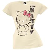 Hello Kitty - Distressed Big Kitty Juniors T-Shirt