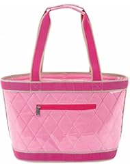 Kitchen: Quilted Picnic Cooler Tote Ladies-Pink - Thailand