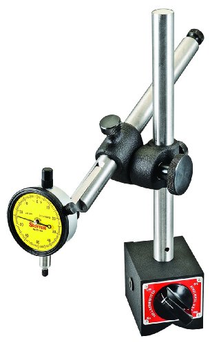 Starrett 659MBZ Magnetic Base And Upright Post Assembly With 25-181J Millimeter Reading Indicator Set