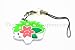 Pokemon Toy Double-sided Metal Phone Charm Strap with Mini Snap Hook - Shaymin