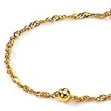 KLiNGEL Fußkettchen 8 Karat (333) Gelbgold