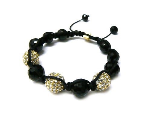 Gold Shamballa 12mm