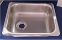 12-1/4" X 14-1/8" Stainless Steel RV Sink