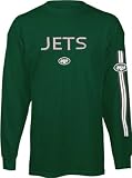 New York Jets Kids (4-7) Team Stripe Long Sleeve T-Shirt