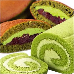 抹茶どら焼き（5個入り）と抹茶ロールケーキのギフトセット（詰め合わせ）(父の日ギフト)