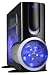 Xclio A380 Black 25cm Fan Screwless Gaming PC Case - No Power Supply