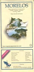 Morelos State & Cuernavaca City Map by Edicioned Independencia
