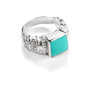 FOJO's Gothic Inspired Turquoise Ring - 8