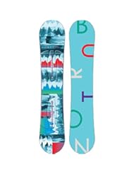 Sports: Burton Womens Feather 16 144 Multi Snowboard 144 - Burton