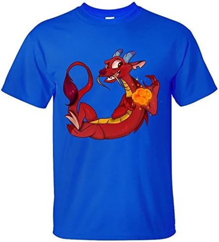 BESTF Men's Mushu Beyond Your Mortal Imagination T-Shirt blue L