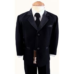 New Boys Usher with Tie Tuxedo Suit Tux Set Black From Baby to Teen 41ByTVmMyjL. AA280 New Boys Usher with Tie Tuxedo Suit Tux Set Black From Baby to Teen