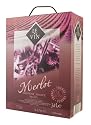 Le Vin Merlot Frankreich IGP 2010, 1er Pack (1 x 3 l)