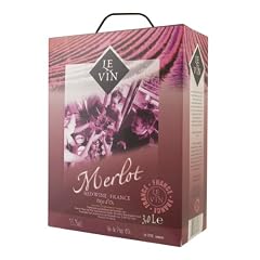 Le Vin Merlot Frankreich IGP, 1er Pack (1 x 3 l)