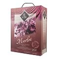 Le Vin Merlot Frankreich IGP, 1er Pack (1 x 3 l)