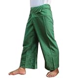 Thai Fisherman Pants Yoga Trousers FREE SIZE Plus Size Cotton