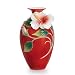 Franz Island Beauty Hibiscus Flower Porcelain Small Vase