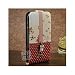 Red and White Polka Dot Magnetic Leather Flip Case with Flower Pattern and Eiffel Tower Design For the NEW Apple iPhone 5 (AT&T, Verizon, Sprint)