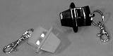 Cameron Group #1 Black W/CLIP Lifesaver #1 Whistle Black