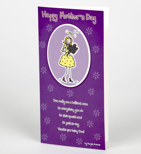 Purple Ronnie Mother's Day Card