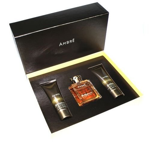 Hugo Boss Baldessarini Ambre Geschenkset (50ml EDT + 50ml Duschgel + 50ml Aftershave Balm) Preisvergleich