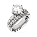 Victorian Style CZ Wedding set