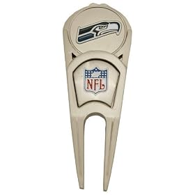 Click here to buy Seattle Seahawks Divot Tool and Ball Marker Set.