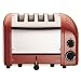 Dualit 4-Slice Toaster, Red