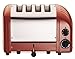 Dualit Classic 4-Slice Toaster, Red